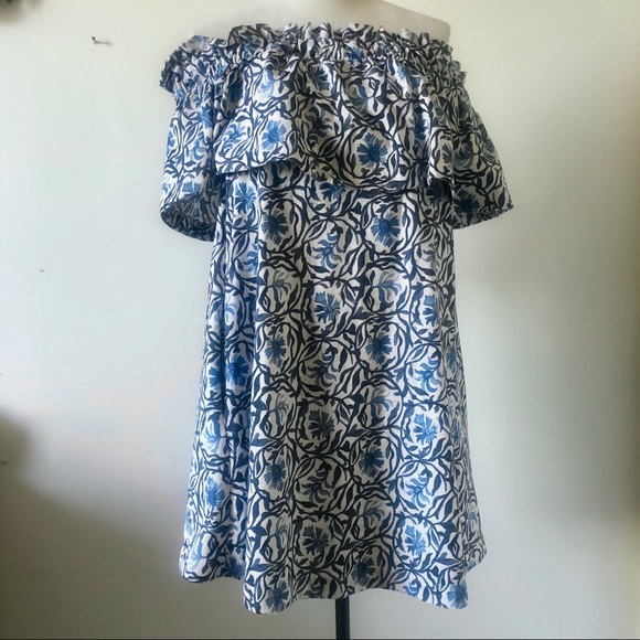 2/$40⚡️H&M Off-the-shoulder Floral Dress - Picture 1 of 7